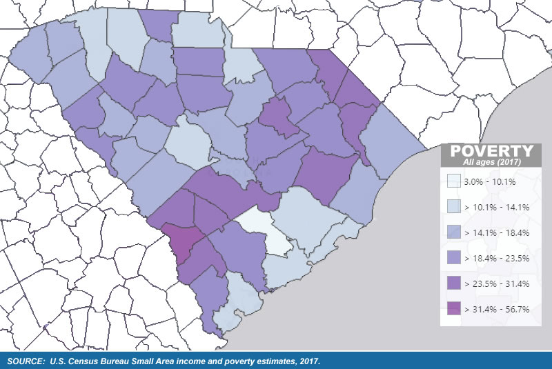 BIG STORY 130,000 children living in high poverty in S.C. Statehouse